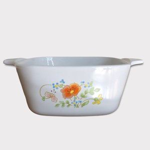 RARE Vintage Corningware Wildflower Lane Casserole Baking Dish 2 3/4 cup